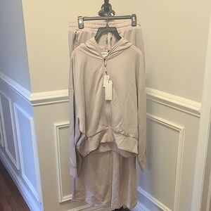 NWT Jason Wu Two-piece Sweat Suit